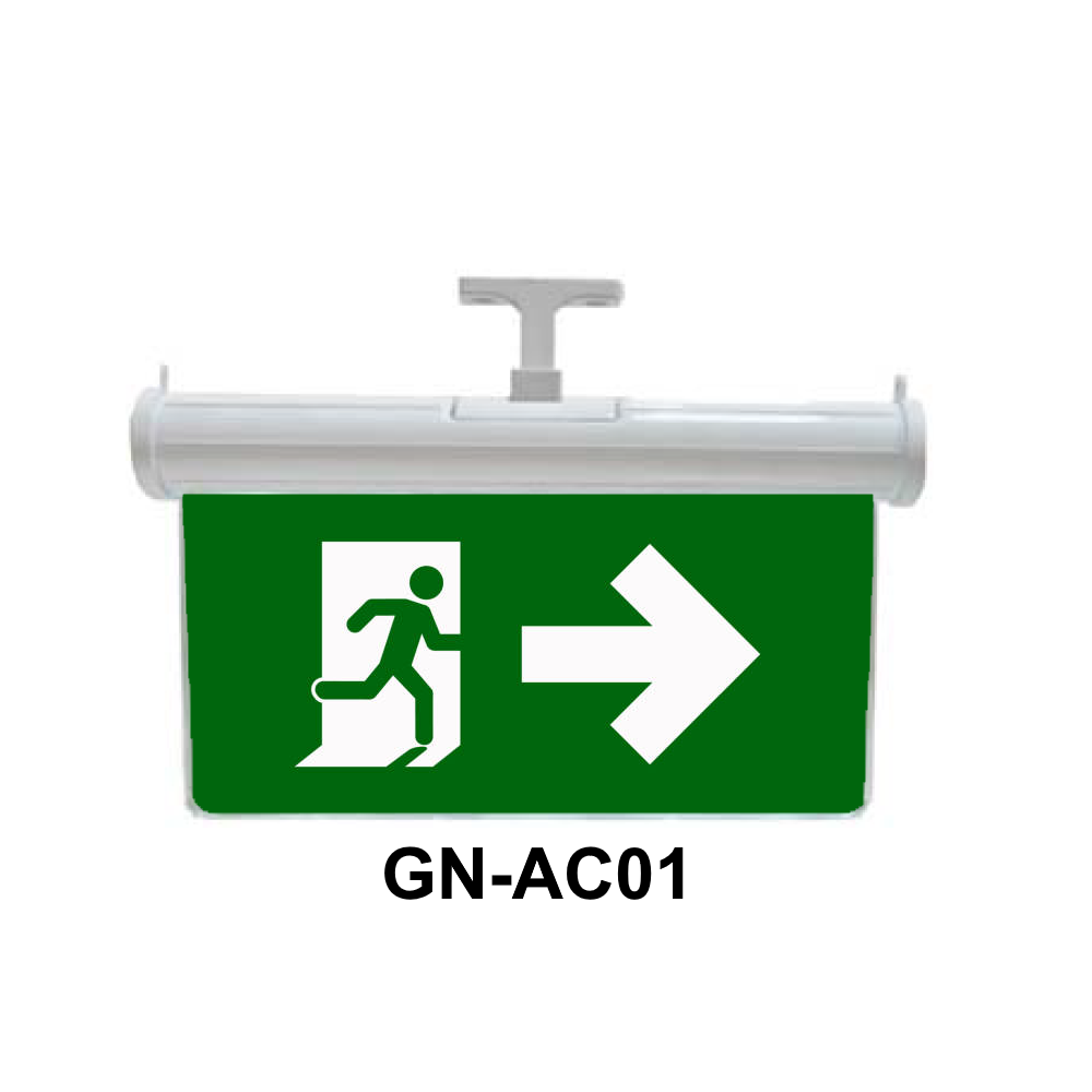Işıklı Acil Çıkış Levhası ( Sağa Koşan Adam ) GN-AC01